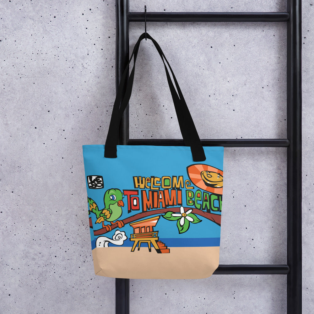 Welcome to Miami Beach - Lebo Tote bag